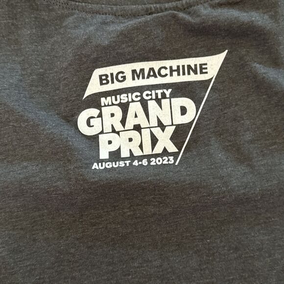 Indycar Shirt Womens Large Gray Indy Racing Nashville Grand Prix Music City - Picture 6 of 7